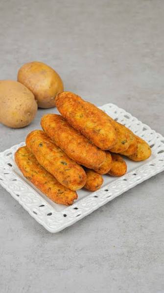 لقمه سیب زمینی چیپسی