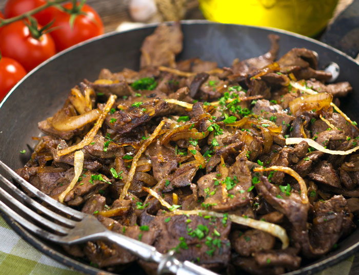 خوراک جگر