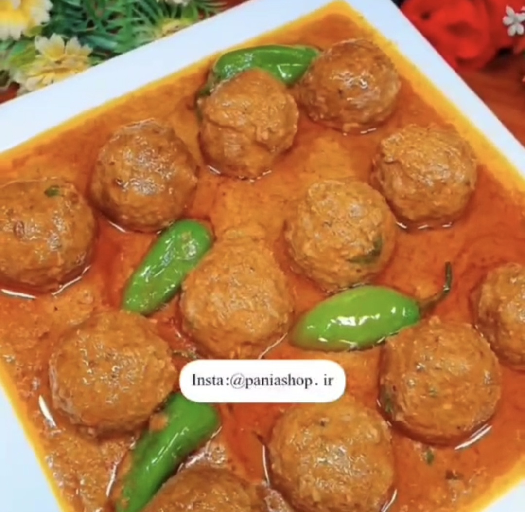 خورشت"گوشت قلقلی"