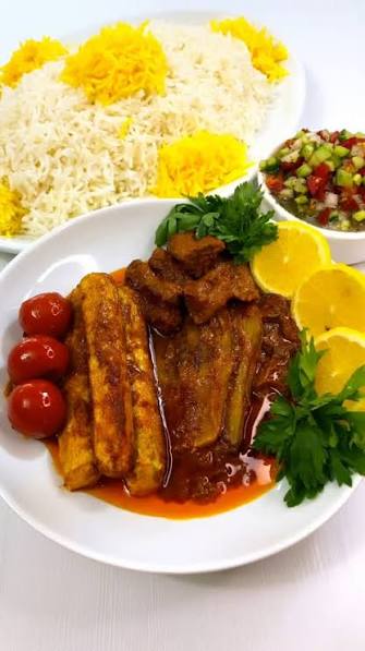 خورشت "کدو بادنجان"