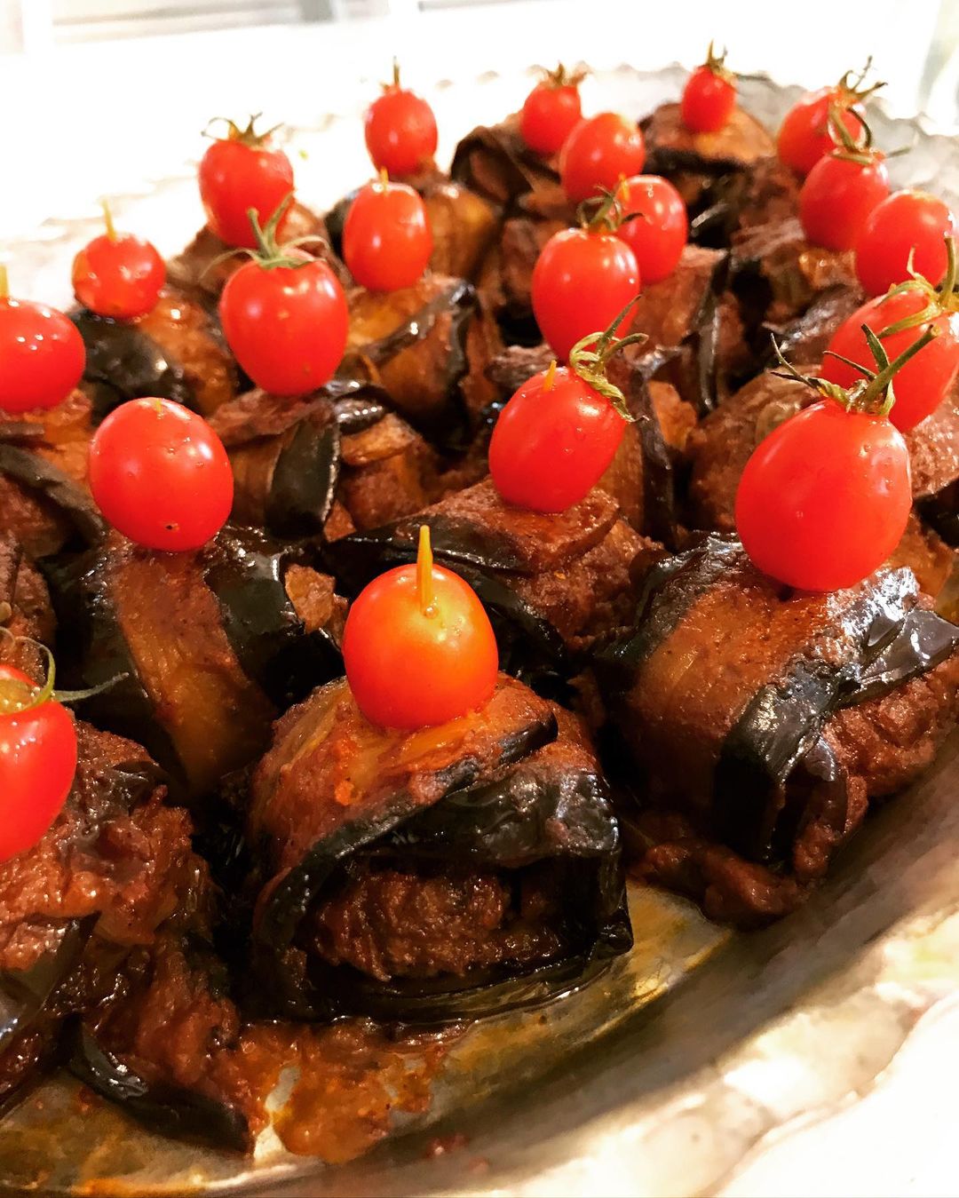 رول بادنجان گوشتی